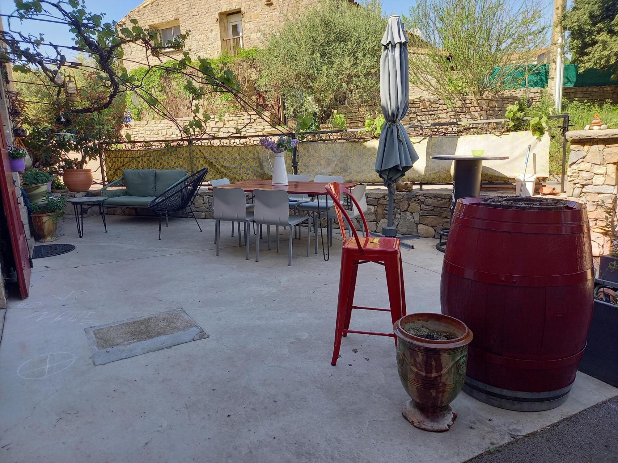 Un Nid Entre Vignes Et Pierres "Pic St Loup" Bed & Breakfast Claret Luaran gambar